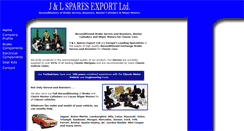 Desktop Screenshot of jlspares.com